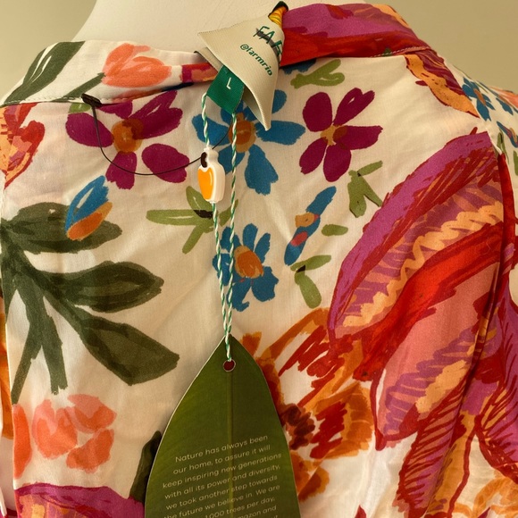 Farm Rio Women’s Spring Bananas Belted Minidress - Size L. - Picture 3 of 10